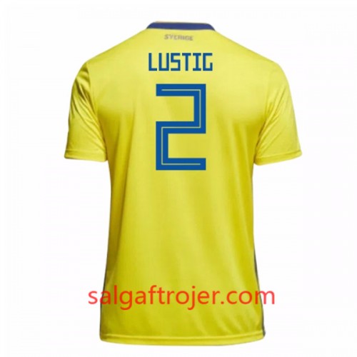 Sverige Fodboldtrøjer Lustig 2 Hjemmebanesæt VM 2018 Sverige Fodboldtrøjer Lustig 2 Hjemmebanesæt VM 2018